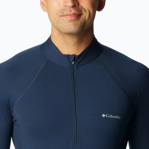 Longsleeve termoactiv pentru bărbați Columbia Midweight Stretch collegiate navy