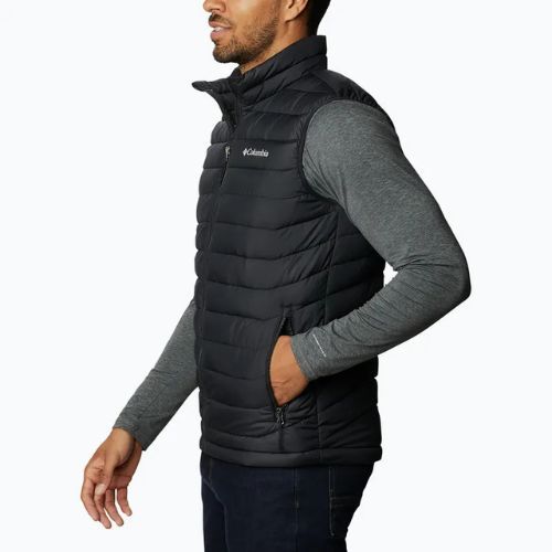 Columbia Powder Lite II bărbați fără mâneci negru