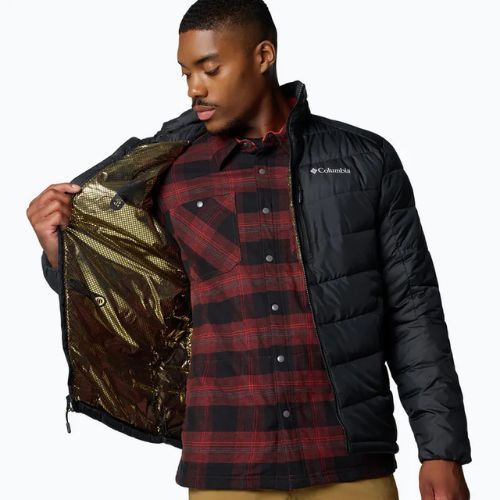 Columbia Labyrinth Loop II bărbați jachetă în jos negru