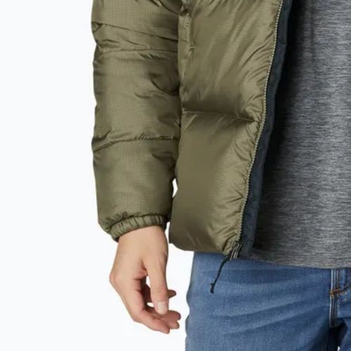 Geacă pentru bărbați Columbia Puffect II Hooded stone green/ black