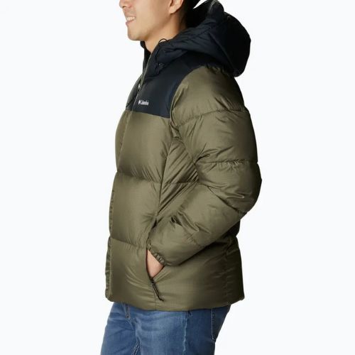 Geacă pentru bărbați Columbia Puffect II Hooded stone green/ black