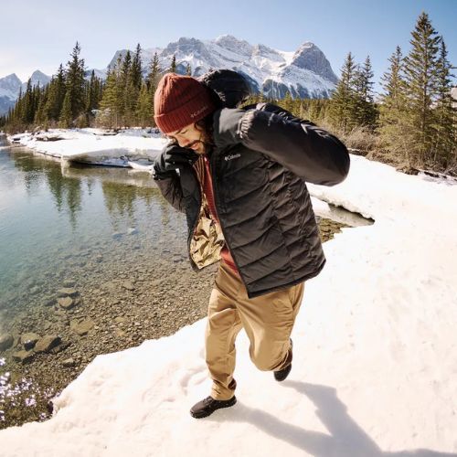 Columbia Labyrinth Loop II Hooded down jacket negru