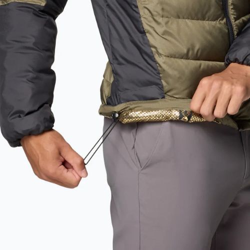 Columbia Labyrinth Loop II Hooded verde piatra / rechin bărbați în jos sacou