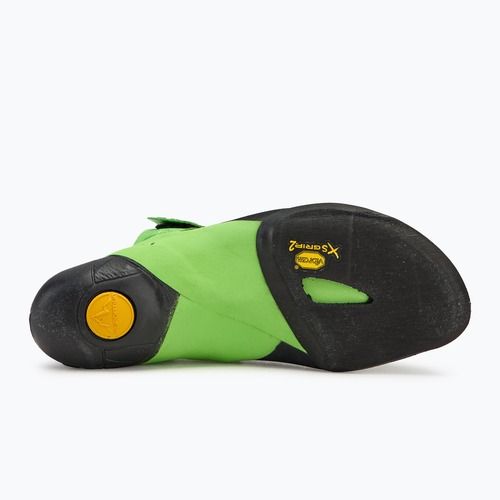La Sportiva Skwama Vegan negru / verde flash pantof de alpinism pentru bărbați