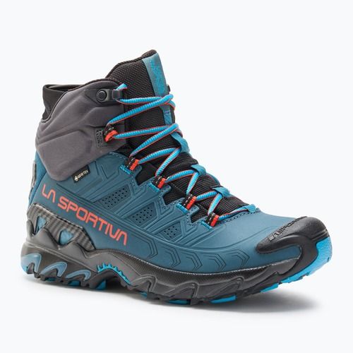 Încălțăminte de trekking pentru bărbați La Sportiva Ultra Raptor II Mid Leather GTX hurricane/ carbon