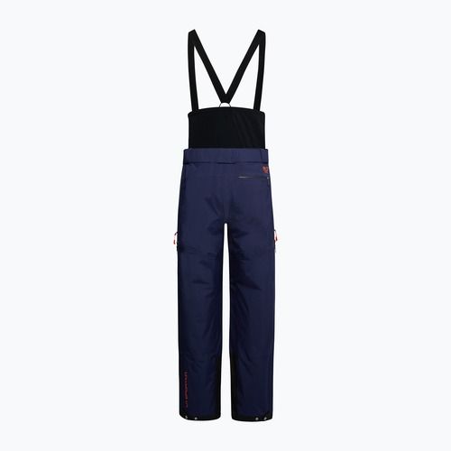 Pantaloni de schi pentru bărbați La Sportiva Chaser Evo Shell Bib deep sea/ cherry tomato