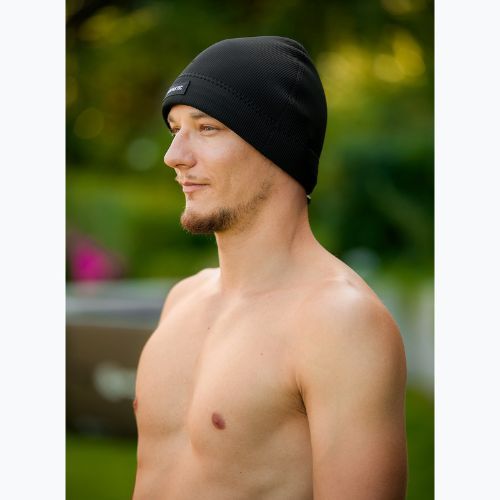 AQUASTIC Neopren Wintstick Beanie 3 mm negru
