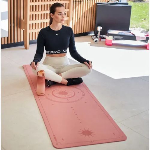 Covoraș de yoga XTREXO TXO-B4Z001-RD 6 mm roșu