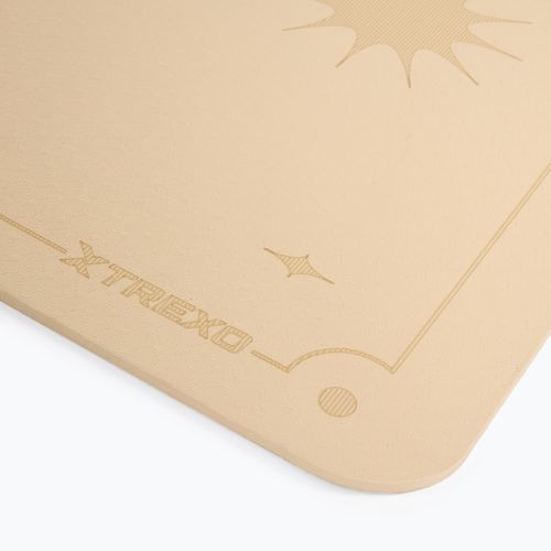 Covoraș de yoga XTREXO TXO-B4Z001-BZ 6 mm maro deschis