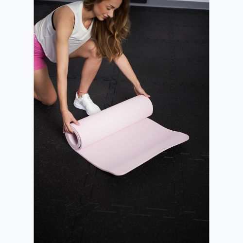 Covoraș de fitness TREXO comfort 10 mm TXO-B4Z003-VT light pink