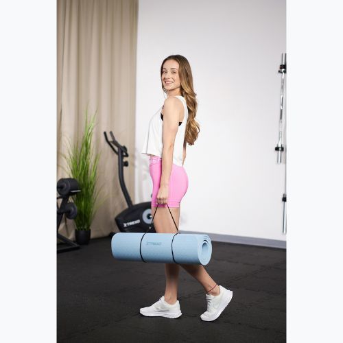 Covoraș de fitness TREXO TXO-B4Z002-BL 10 mm albastru