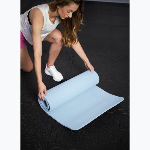 Covoraș de fitness TREXO TXO-B4Z002-BL 10 mm albastru