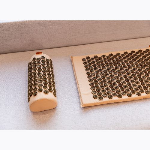 Saltea de presopunctură XTREXO duża z poduszką TXO-B4Z005-BZ maro