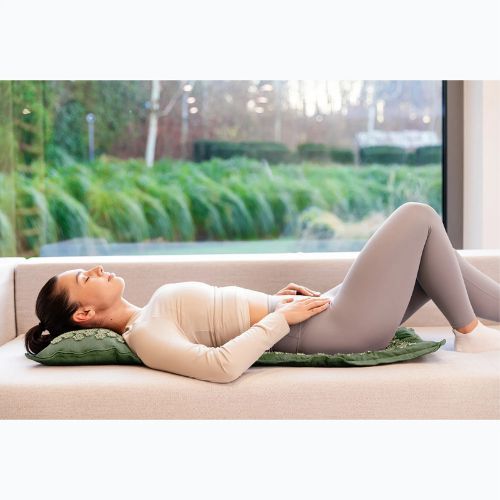 Saltea de presopunctură XTREXO ECO z poduszką TXO-B4Z006-GN verde