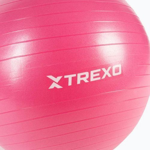 Minge de gimnastică XTREXO TXO-B4Z007-PK 55 cm roz
