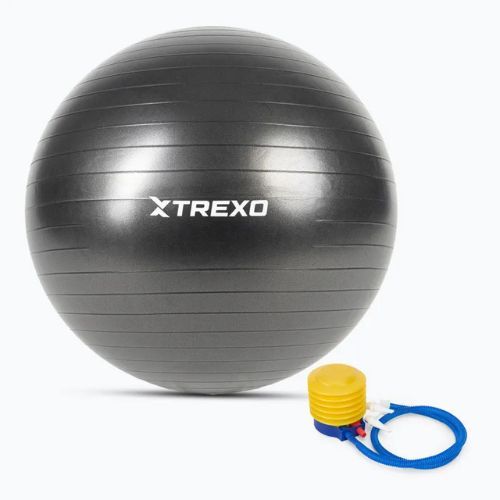 Minge de gimnastică TREXO TXO-B4Z009-BK 75 cm negru