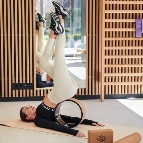 Cerc de yoga TREXO din plută TXO-B4Z023-NC natural