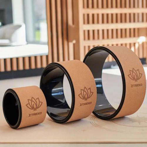 Cerc de yoga XTREXO korkowa TXO-B4Z025-NC natural