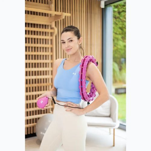 Hula hoop cu greutate XTREXO TXO-B4Z036-VT violet