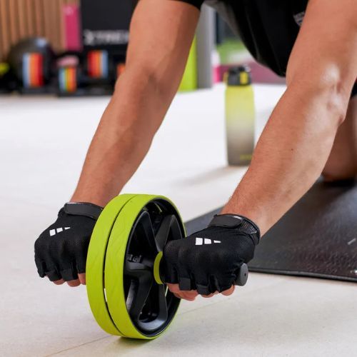 Roată de exerciții pentru mușchii abdominali TREXO TXO-B4Z038-GN lime
