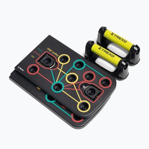 Platformă multifuncțională cu mânere XTREXO pliabilă TXO-B4Z044-BK negru