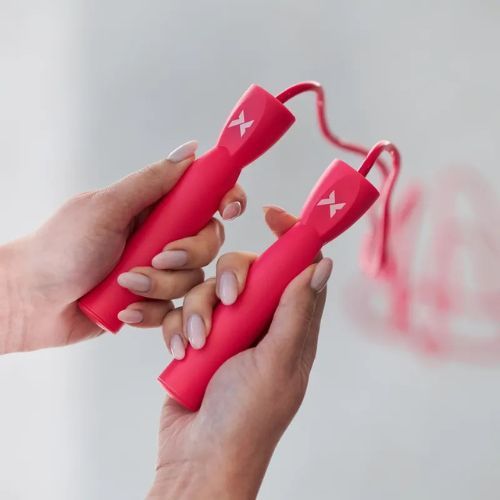 Coardă de sărit TREXO bokserska Basic TXO-B4Z063-PK roz