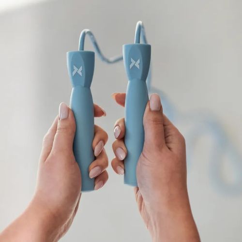 Coardă de sărit TREXO bokserska Basic TXO-B4Z063-BL albastru