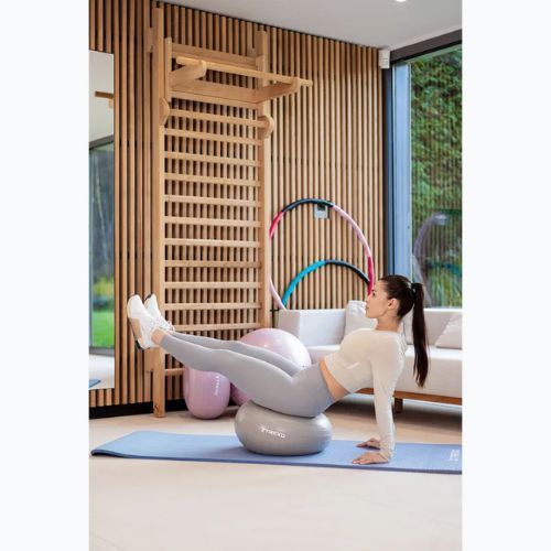 Minge de gimnastică XTREXO Donut TXO-B4Z073-GY 50 cm gri