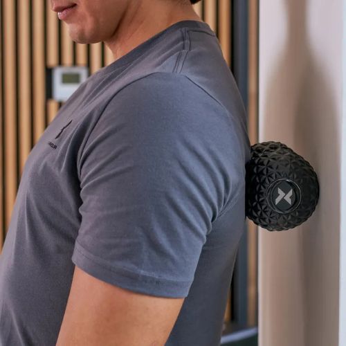 Minge dublă de masaj TREXO TXO-B4Z075-BK negru