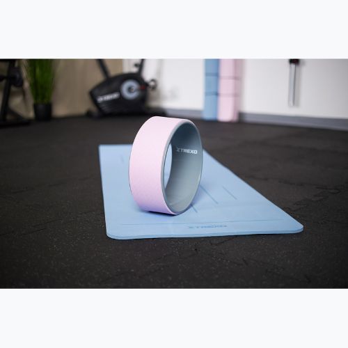 Cerc de yoga TREXO TXO-B4Z084-VT fioletowy