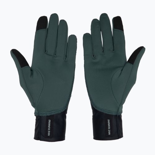 Mănuși de alergare pentru femei Nike Pacer Midweight RG vintage green/black/silver