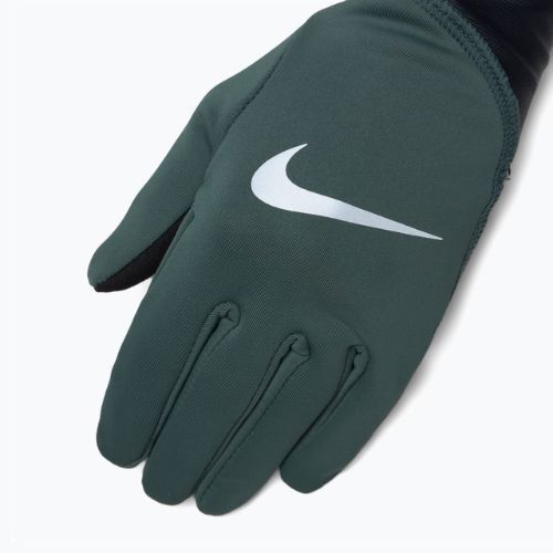Mănuși de alergare pentru femei Nike Pacer Midweight RG vintage green/black/silver