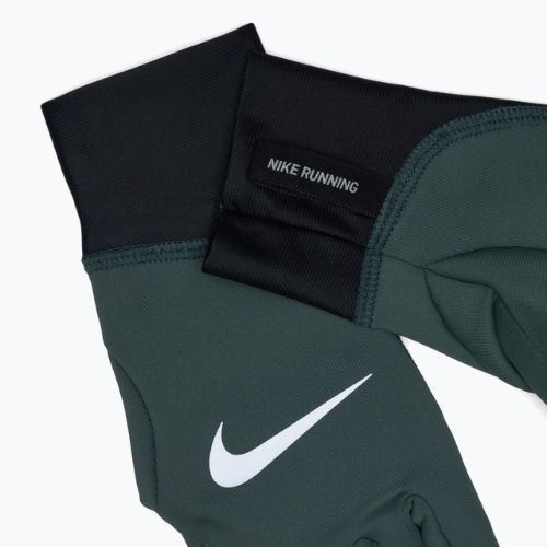 Mănuși de alergare pentru femei Nike Pacer Midweight RG vintage green/black/silver