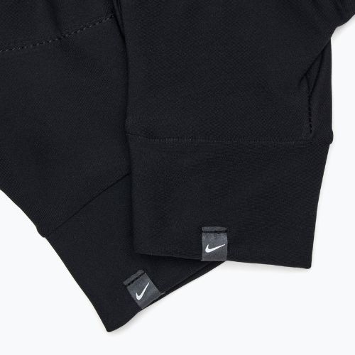 Set pentru femei bentiță + mănuși Nike Essential Running black/black/silver