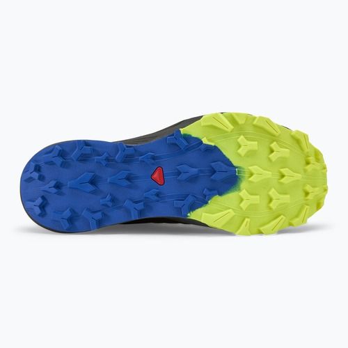 Încălțăminte de alergare pentru bărbați Salomon Thundercross GTX black/surf the web/safety yellow