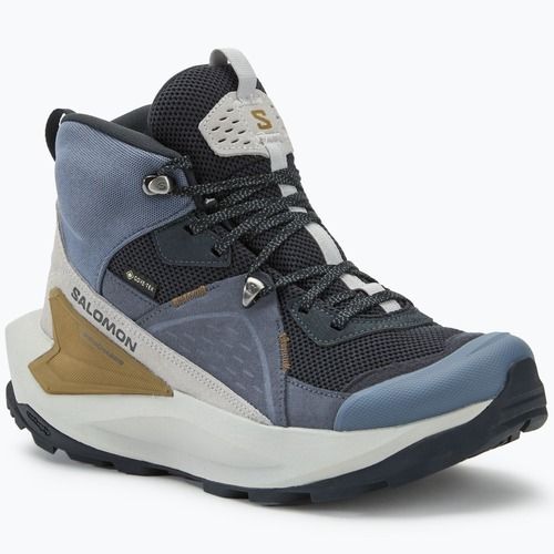 Încălțăminte turistică pentru bărbați Salomon Elixir Mid GTX dark navy/grisaille/gray violet
