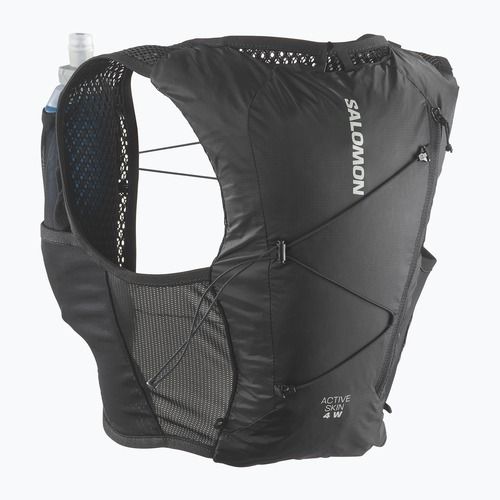 Vestă de alergare pentru femei Salomon Active Skin 4 black/metal