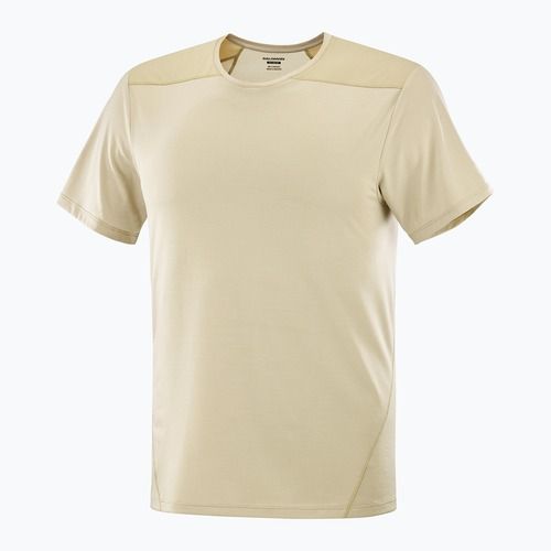 Tricou de trekking pentru bărbați Salomon Outline white pepper