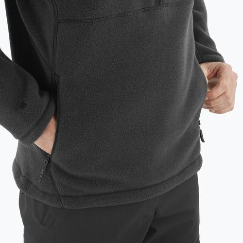 Bluză de trekking pentru bărbați Salomon Chroma Fleece Hz deep black