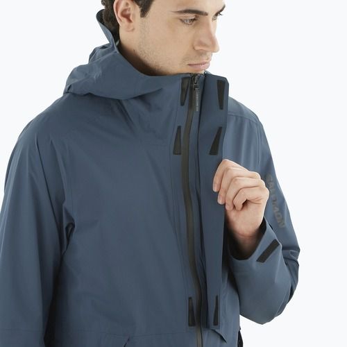 Jachetă de ploaie pentru bărbați Salomon Outerpath Pro midnight navy
