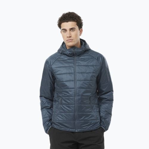 Geacă cu puf pentru bărbați Salomon Outline Hd midnight navy