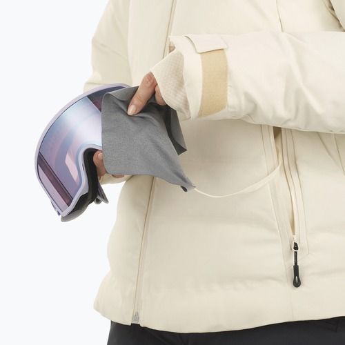 Geacă de puf pentru femei Salomon Alpenflow Down turtledove
