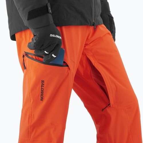 Pantaloni de schi pentru bărbați Salomon Brilliant cherry tomato