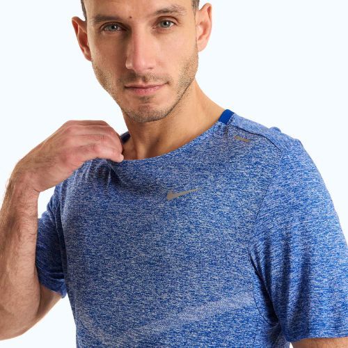 Tricou de alergare pentru bărbați Nike Dri-Fit Rise 365 game royal/black