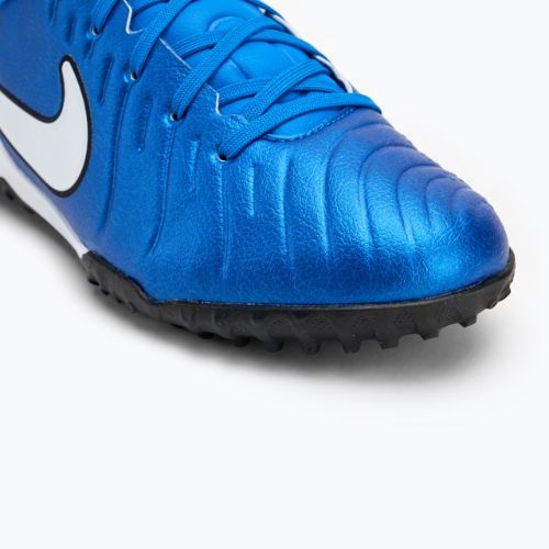 Încălțăminte de fotbal pentru copii Nike Tiempo Legend 10 Academy TF soar/white