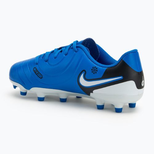 Încălțăminte de fotbal pentru copii Nike Tiempo Legend 10 Club FG/MG soar/white