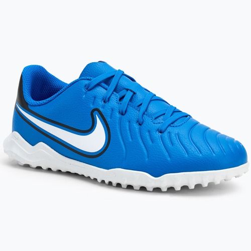 Încălțăminte de fotbal pentru copii Nike Tiempo Legend 10 Club TF soar/white