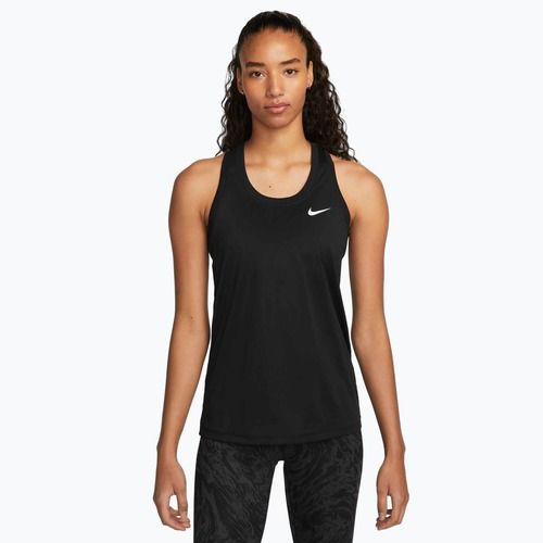 Tank top de antrenament pentru femei Nike Dri-Fit Racerback Tank Top black
