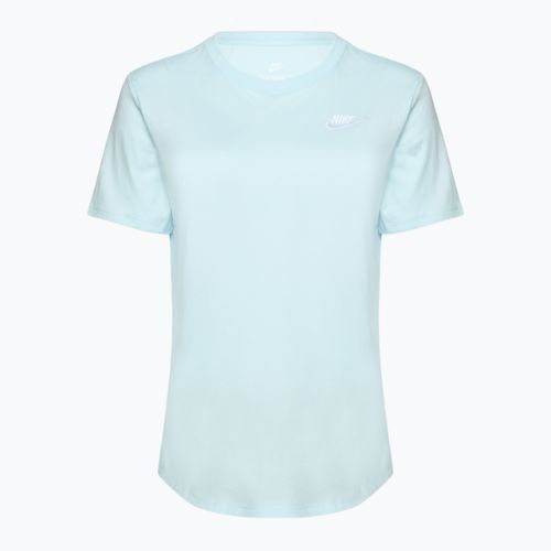 Tricou pentru femei Nike Sportswear Club Essentials glacier blue/white