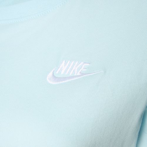 Tricou pentru femei Nike Sportswear Club Essentials glacier blue/white